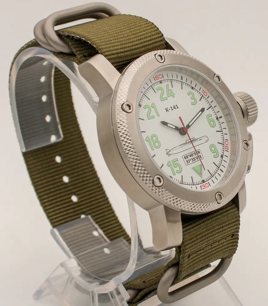 Часы К-141 / Курск (Oscar-II) 086.21 механические, механизм Ракета 2623 