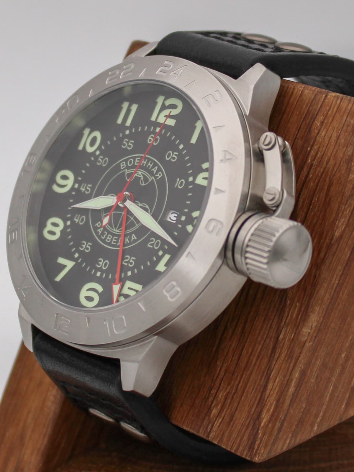 Часы Военная разведка механические с автоподзаводом (Seiko NH34A) 52.169.01