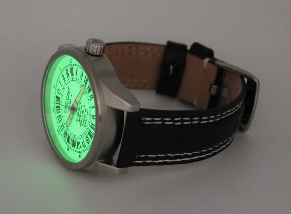 Часы UTC / GMT 21.229.011 механические, механизм Ракета 2623Н