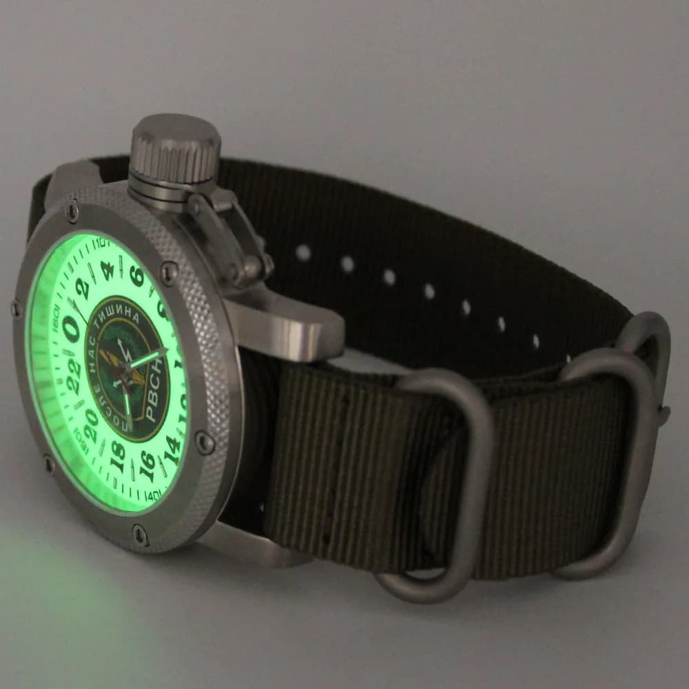 Часы наручные РВСН механические 160.21, Механизм Ракета 2623 