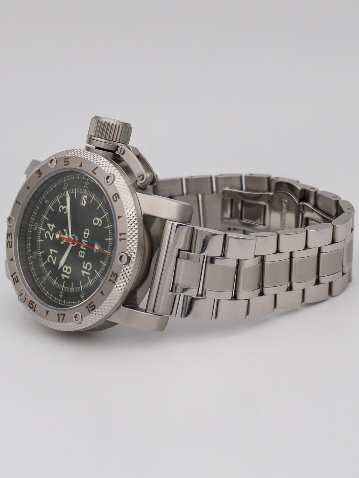 Часы ВМФ кварцевые (Ronda 515.24H) Q47.060.2