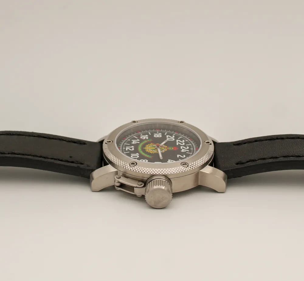 Часы наручные Погранвойска 174.01, механические, механизм Ракета 2623