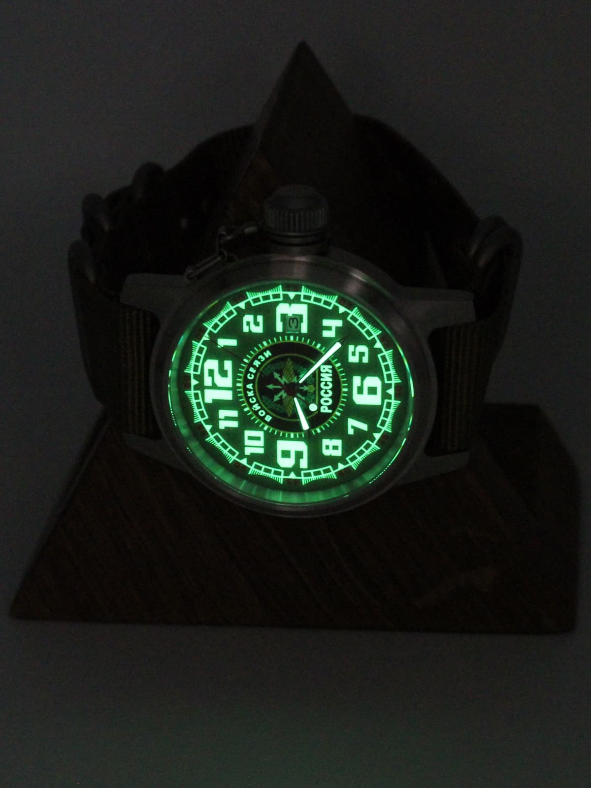 Часы Войска связи механические с автоподзаводом (Seiko NH35A) 45.198.21