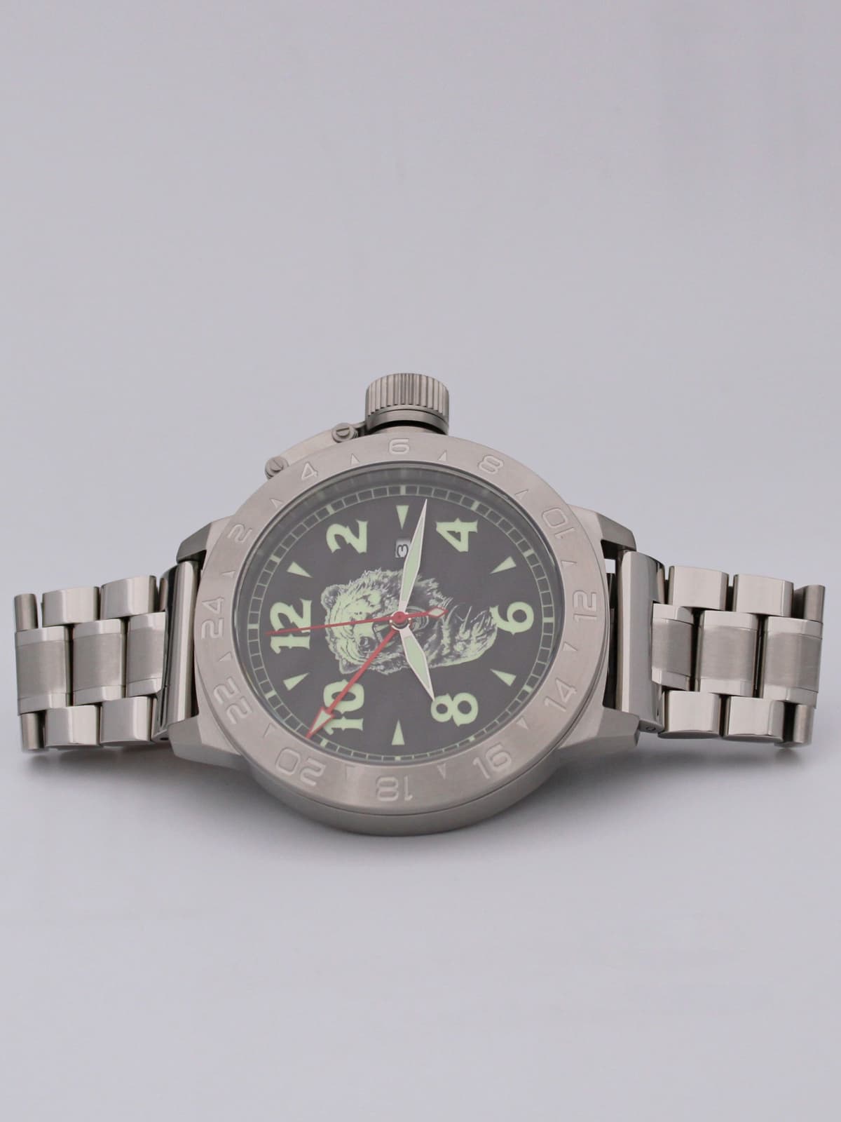 Часы Медведь механические с автоподзаводом (Seiko NH34A) 52.318.2