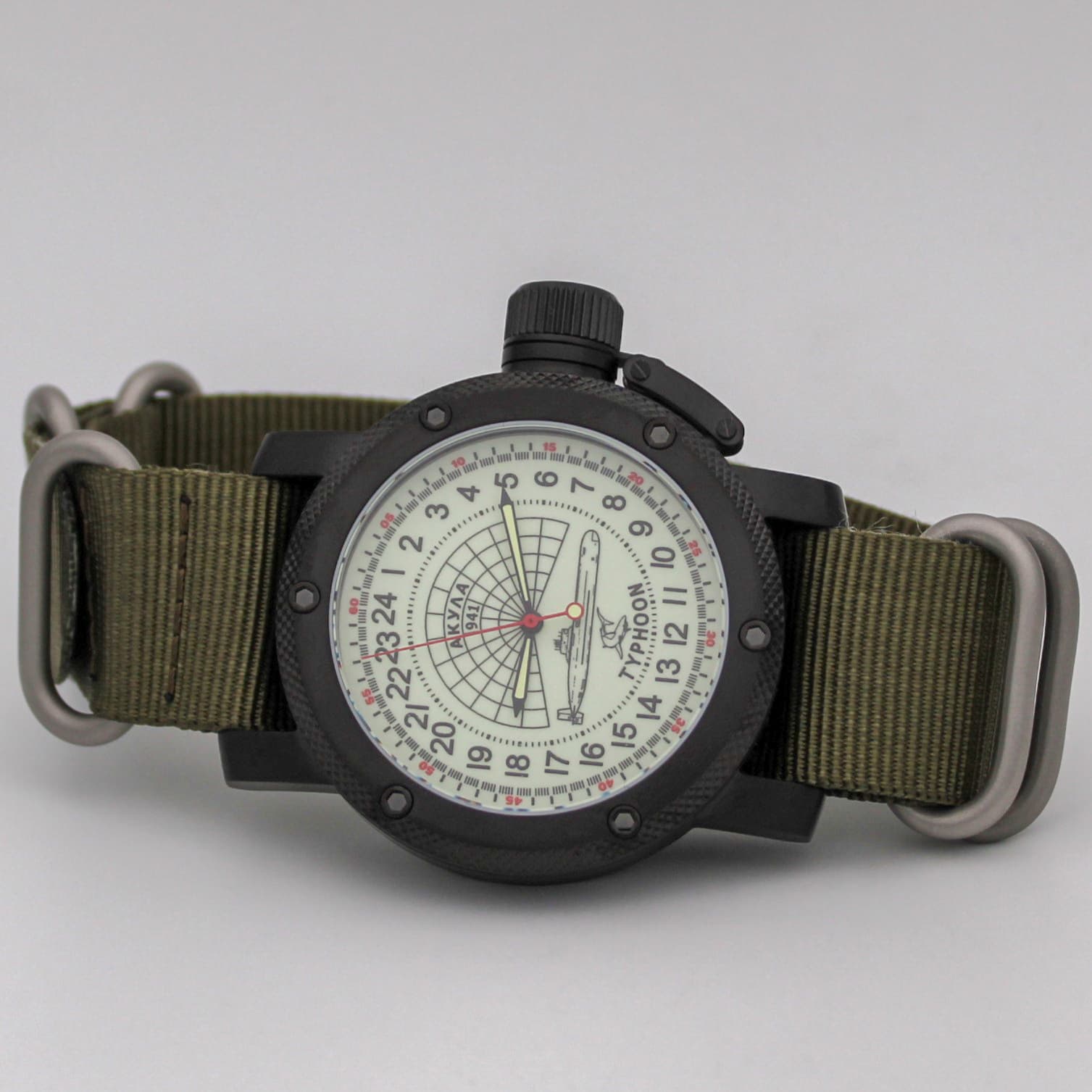 Часы 941 / Акула (Typhoon) механизм Восток 2431
