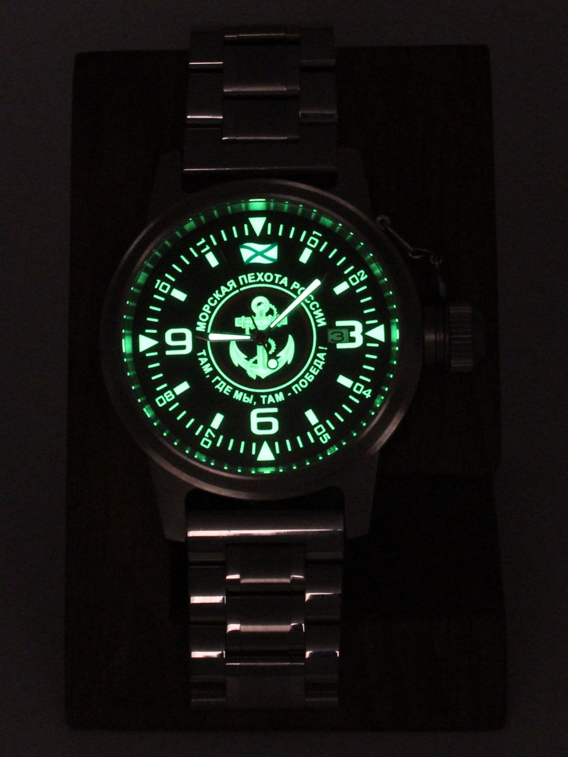 Часы Морская пехота механические с автоподзаводом (Seiko NH35A) 45.167.2