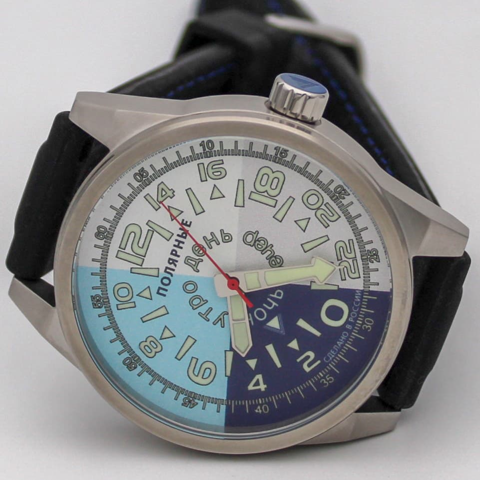 Часы Полярные "Утро-День-Вечер-Ночь" механизм Ракета 2623Н