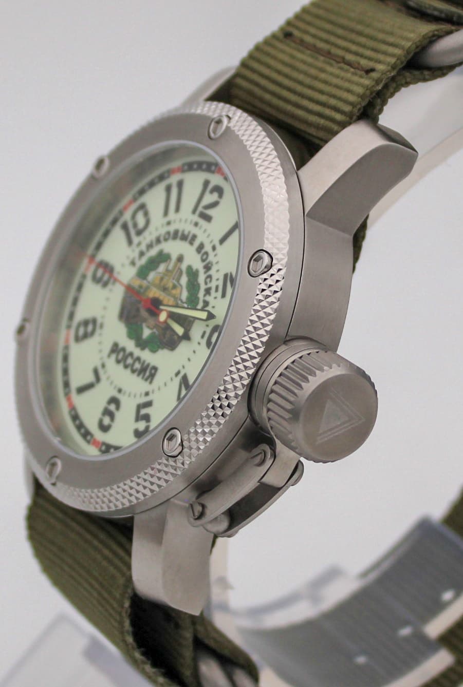 Часы Танковые войска РОССИЯ, механизм Восток 2415.01