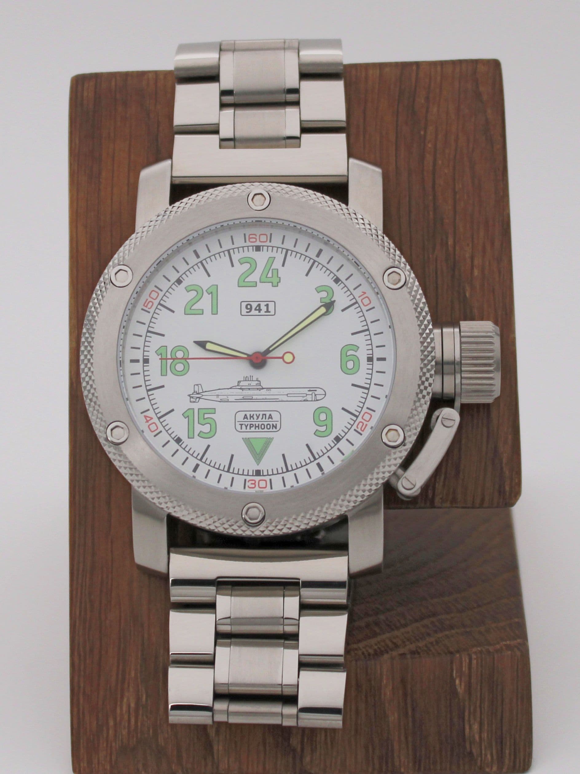 Часы 941 / Акула (Typhoon) механические с автоподзаводом (Восток 2431) 01.051.2
