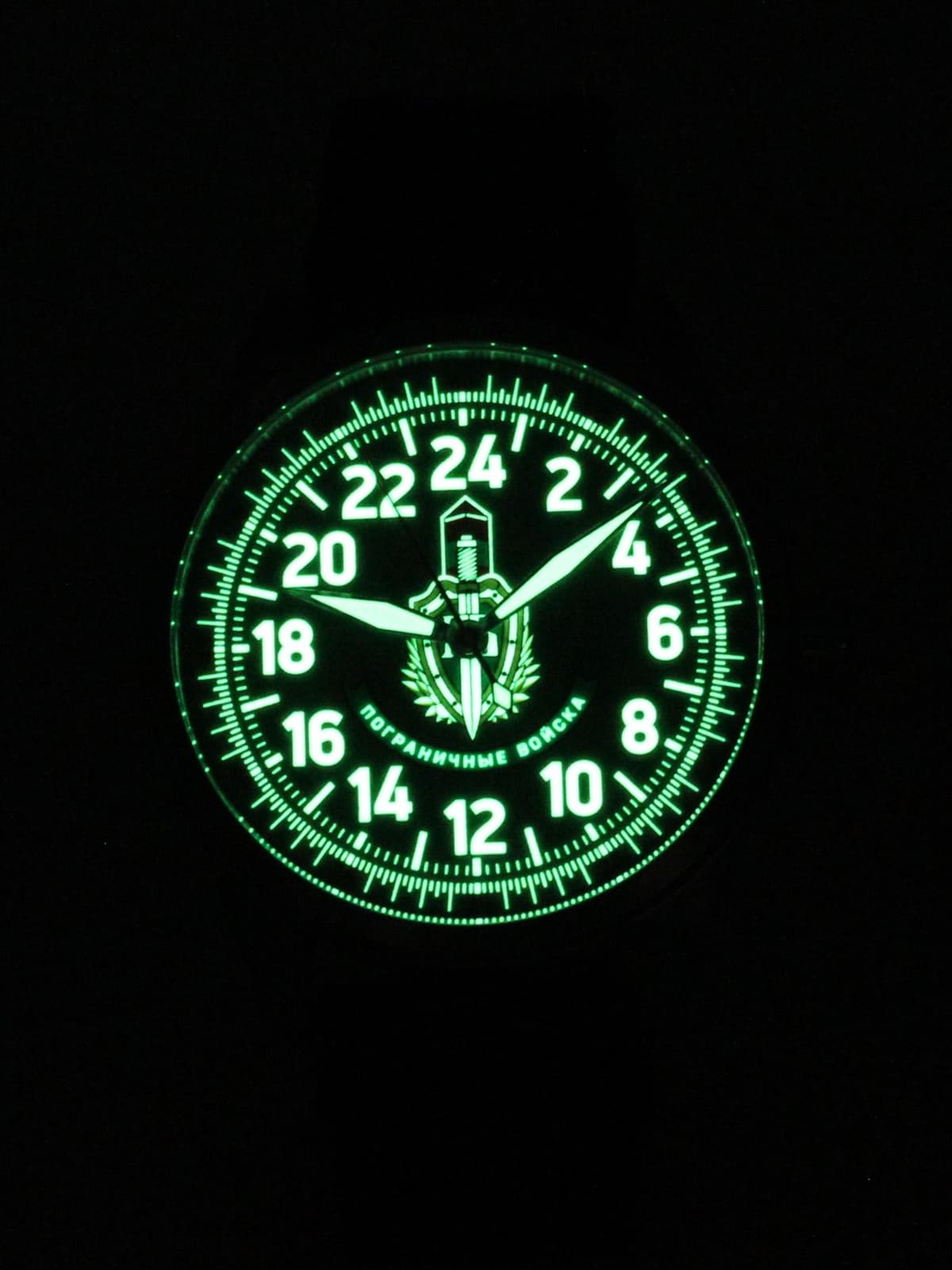 Часы Погранвойска механические (Ракета 2623) 21.242.21