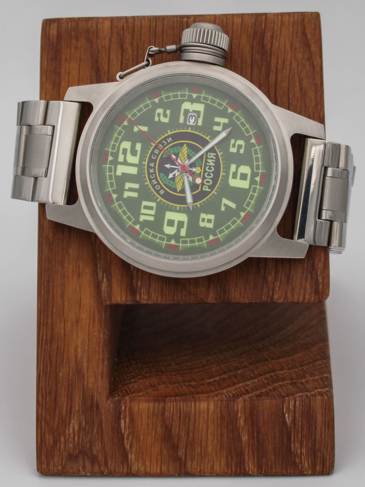 Часы Войска связи механические с автоподзаводом (Seiko NH35A) 45.198.2