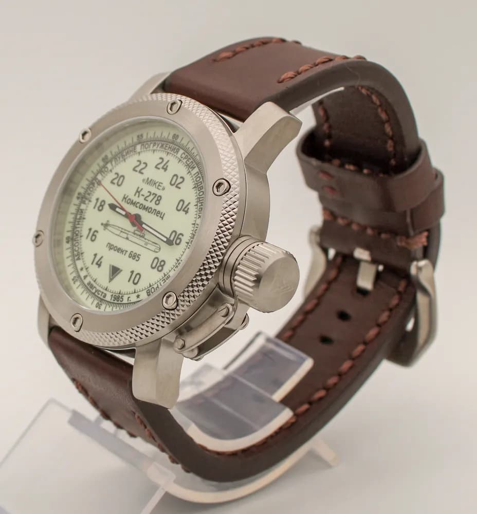 Часы К-278 / Комсомолец (Mike) 1045.02 механические с автоподзаводом (сапфировое стекло), механизм Восток 2431
