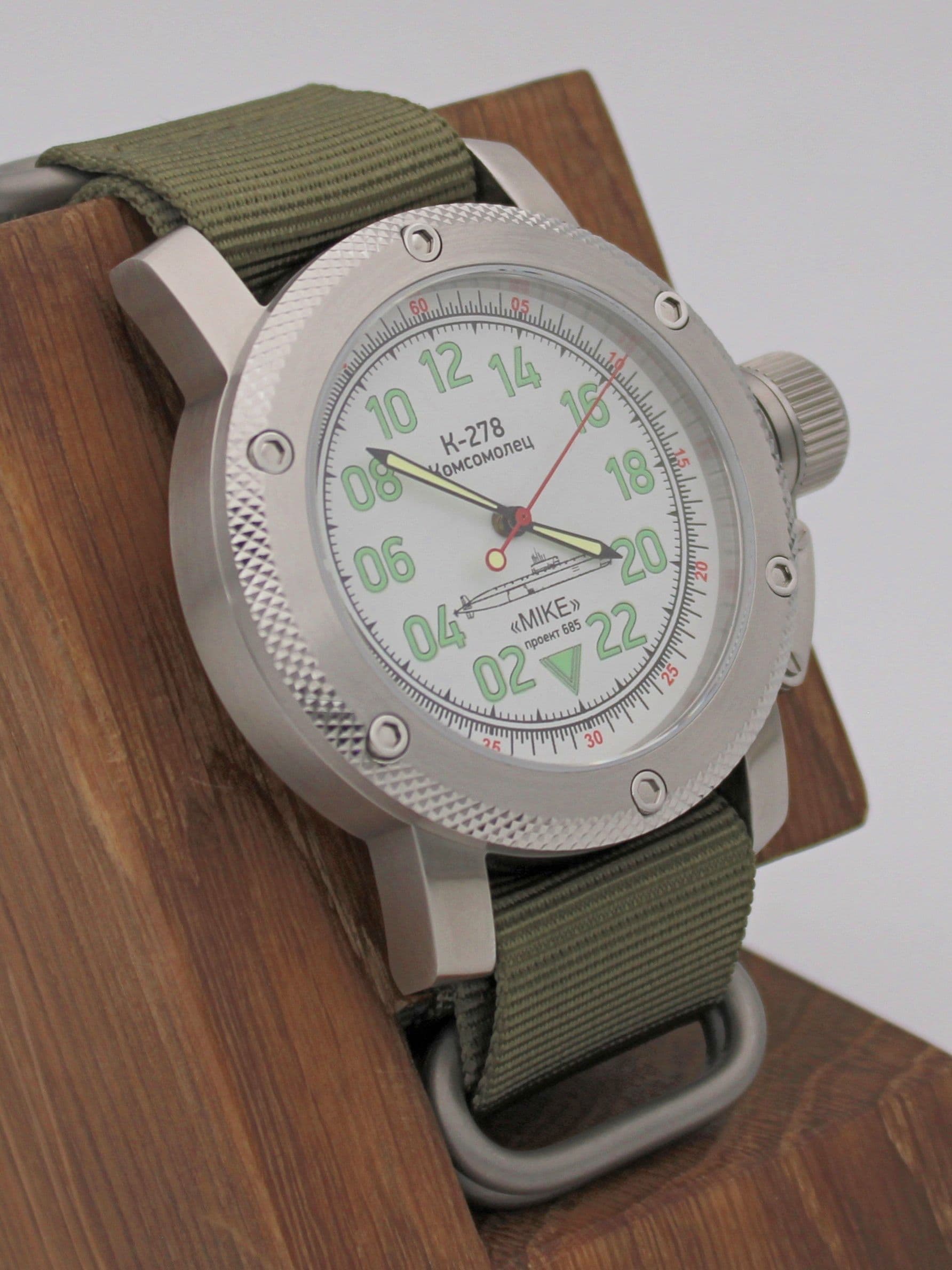 Часы К-278 / Комсомолец (Mike) механические с автоподзаводом (Восток 2431) 01.041.21