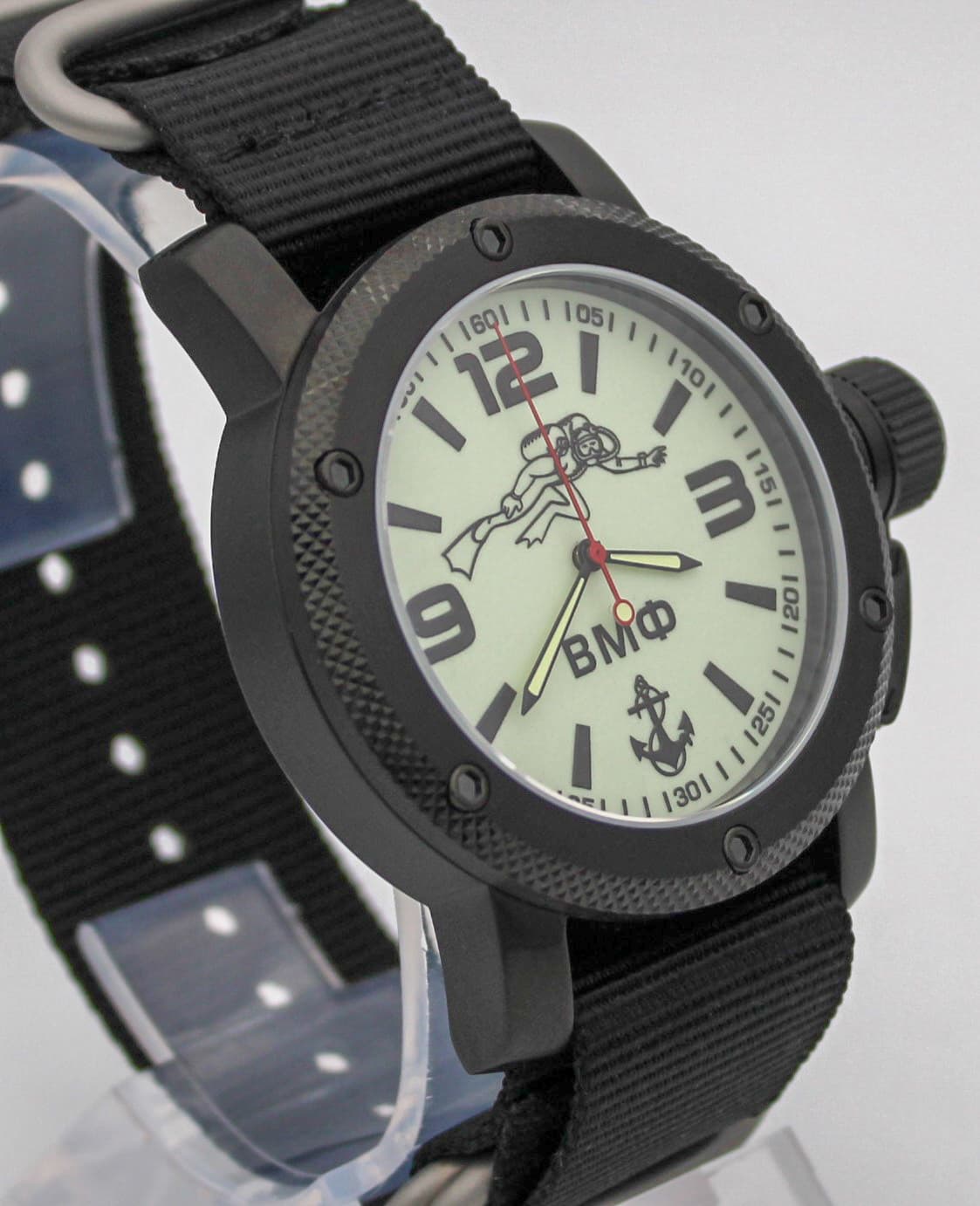 Часы ВМФ Боевой пловец, механизм Восток 2415.01