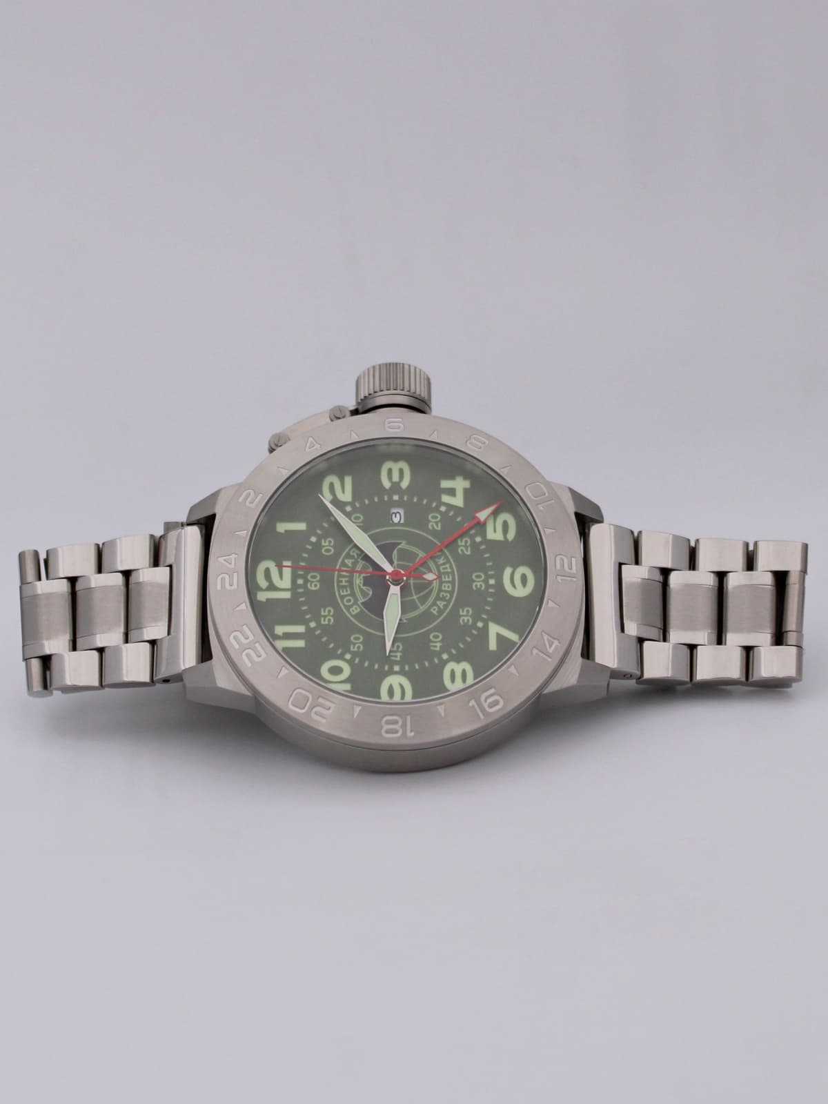 Часы Военная разведка механические с автоподзаводом (Seiko NH34A) 52.267.2