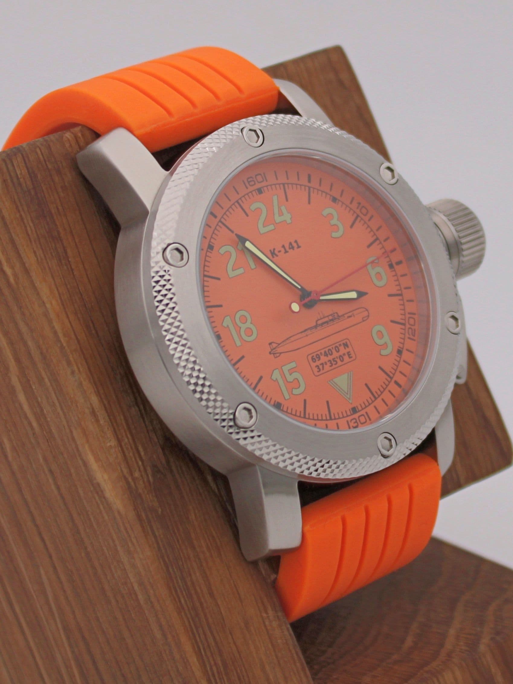 Часы К-141 / Курск (Oscar-II) механические с автоподзаводом (Восток 2431) 01.088.15