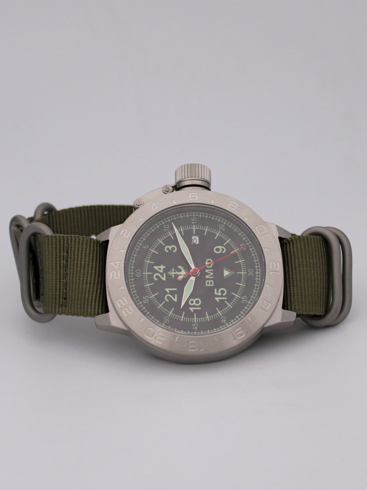 Часы ВМФ механические с автоподзаводом (Seiko NH34A) 52.060.21