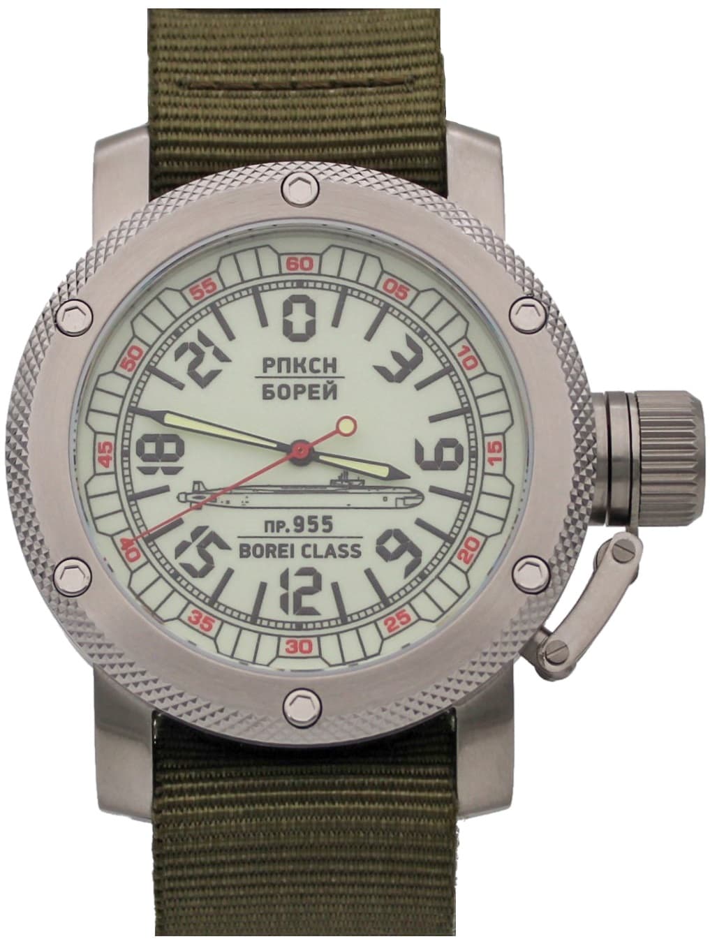 Часы  РПКСН / БОРЕЙ (пр.955 Borei class) механизм Восток 2431.01
