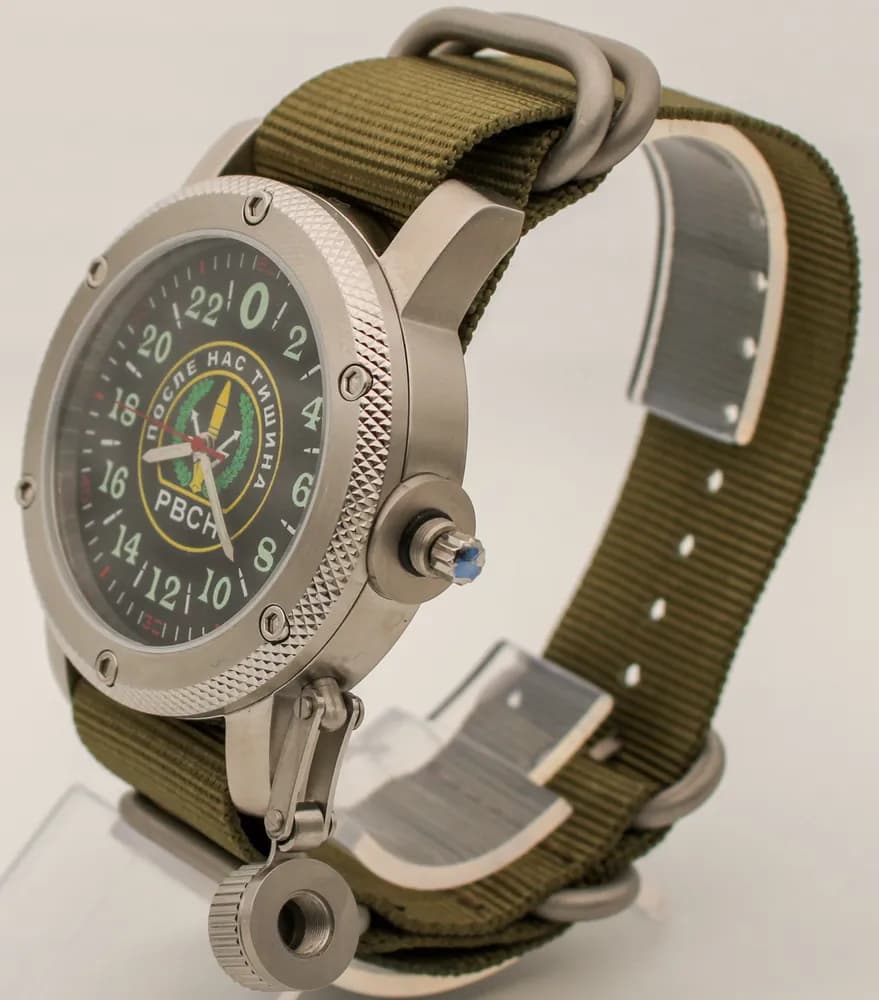 Часы наручные РВСН механические 161.21, Механизм Ракета 2623