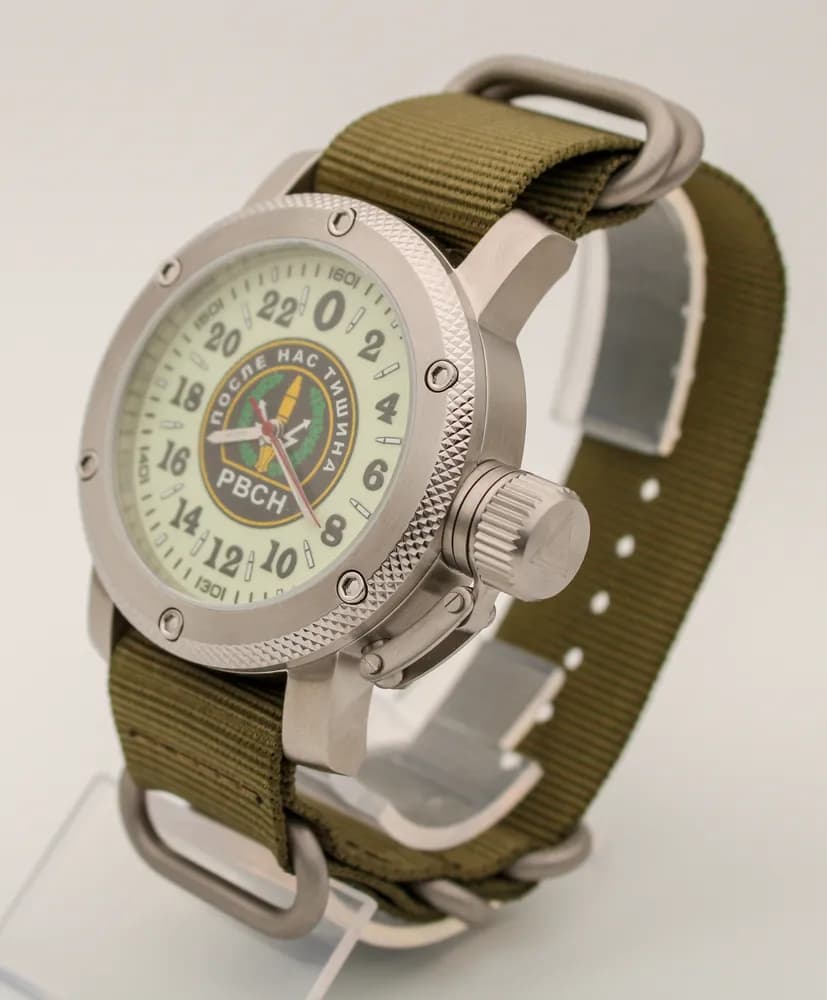 Часы наручные РВСН 1160.21 механические с автоподзаводом (сапфировое стекло), механизм Восток 2431