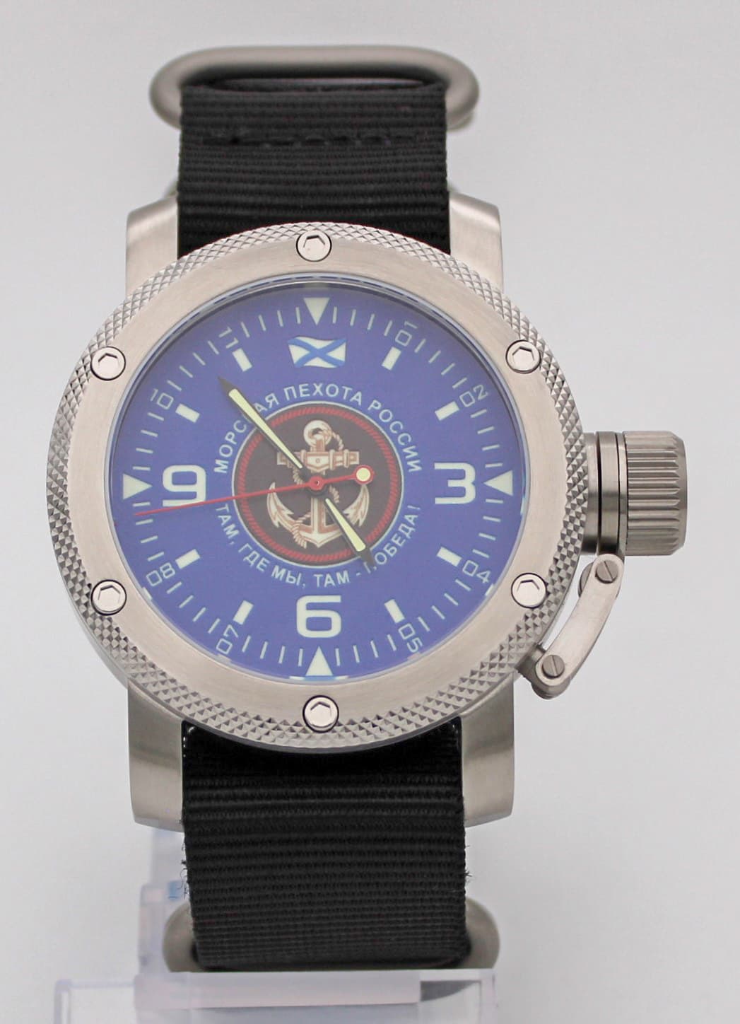 Часы Морская пехота России / там,где мы,там-победа! механизм Восток 2415.01