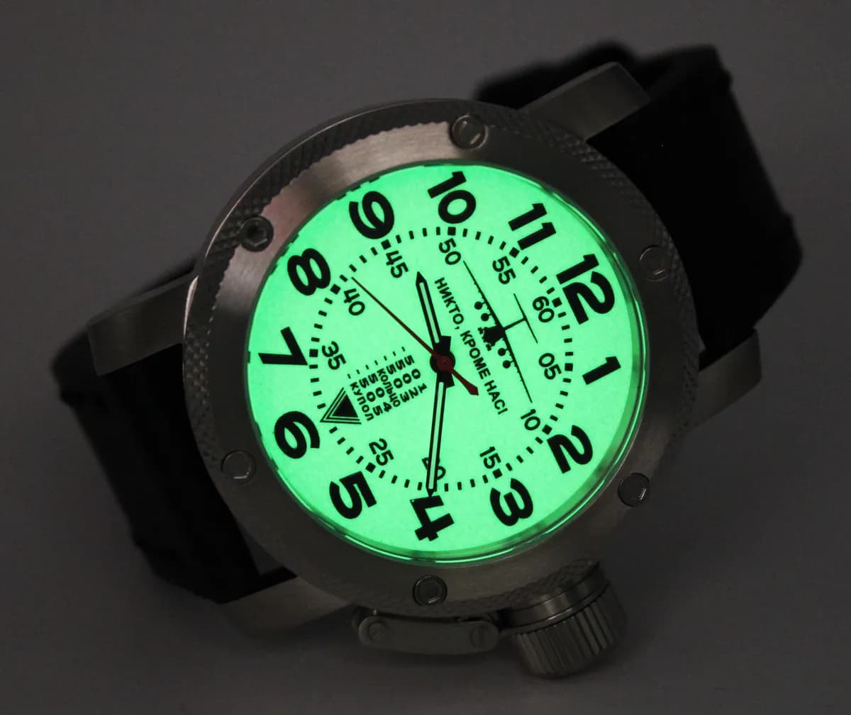 Часы наручные ВДВ механические 001.01 механизм Ракета 2609 НА, противоударные.