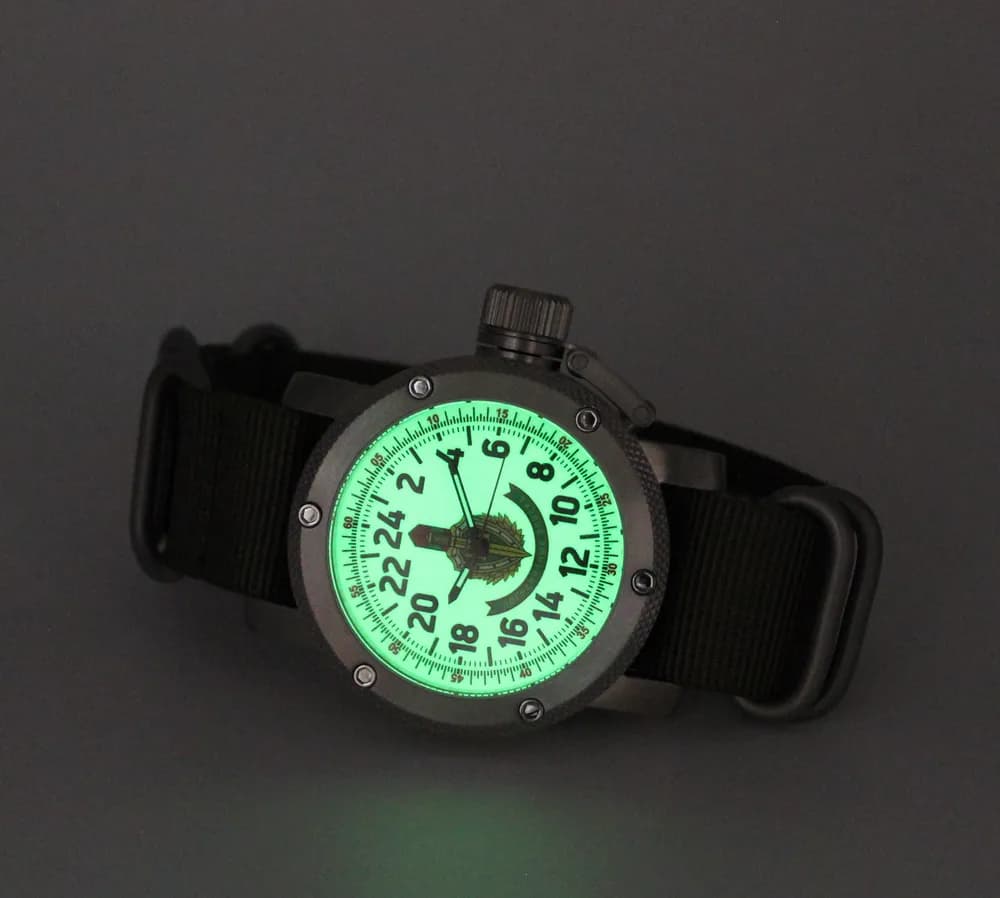 Часы наручные Погранвойска 173.21 механические, механизм Ракета 2623