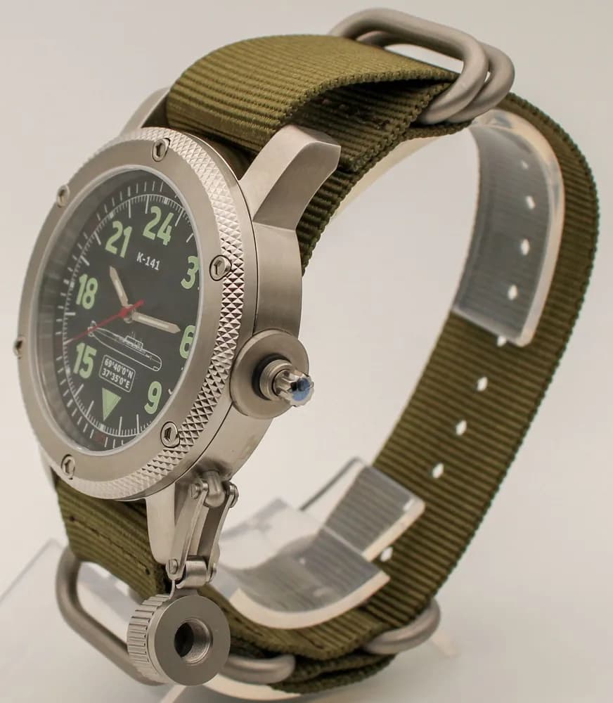 Часы К-141 / Курск (Oscar-II) 089.21 механические, механизм Ракета 2623 