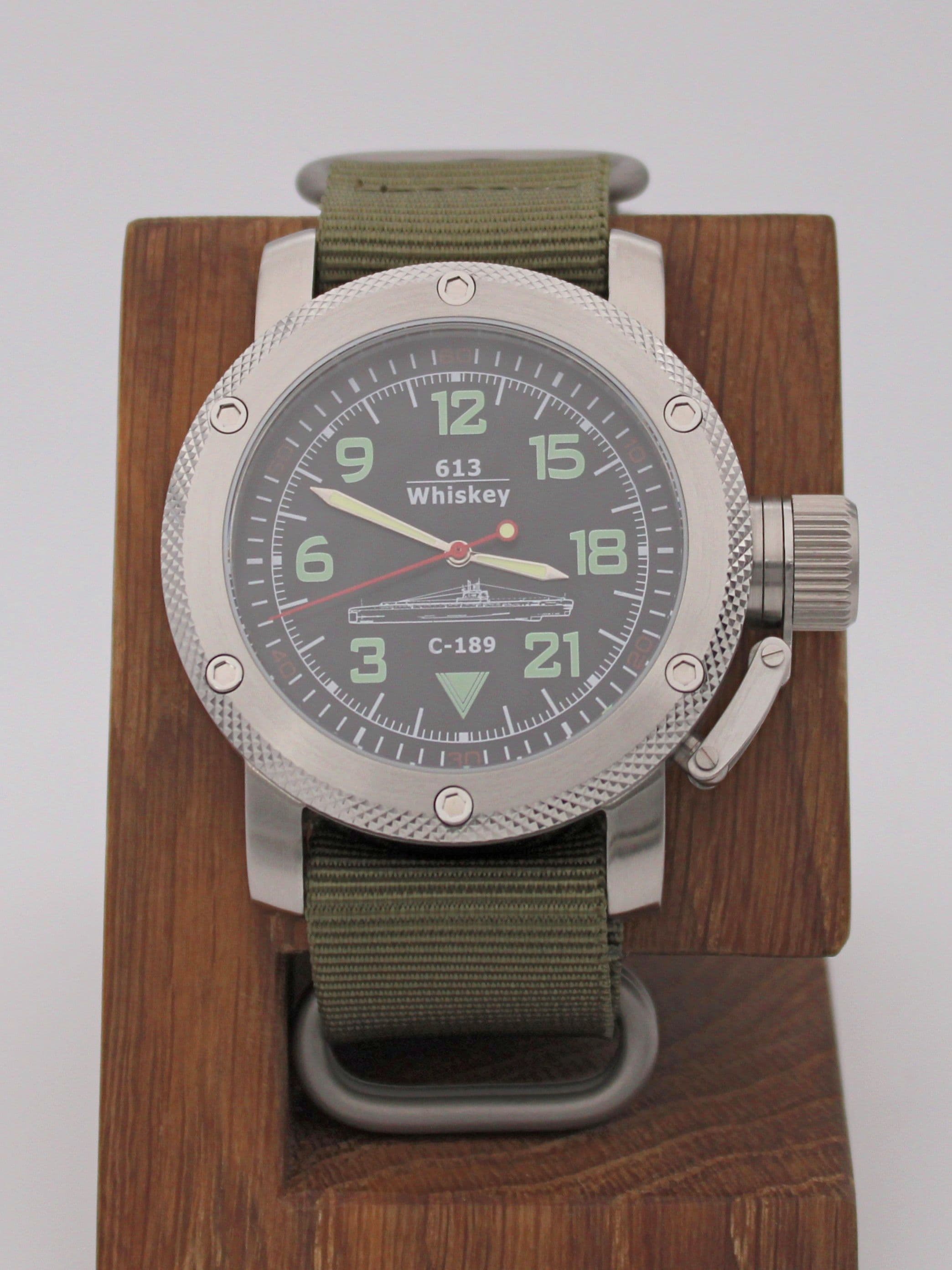 Часы С-189 (Whiskey) механические с автоподзаводом (Восток 2431) 01.104.21