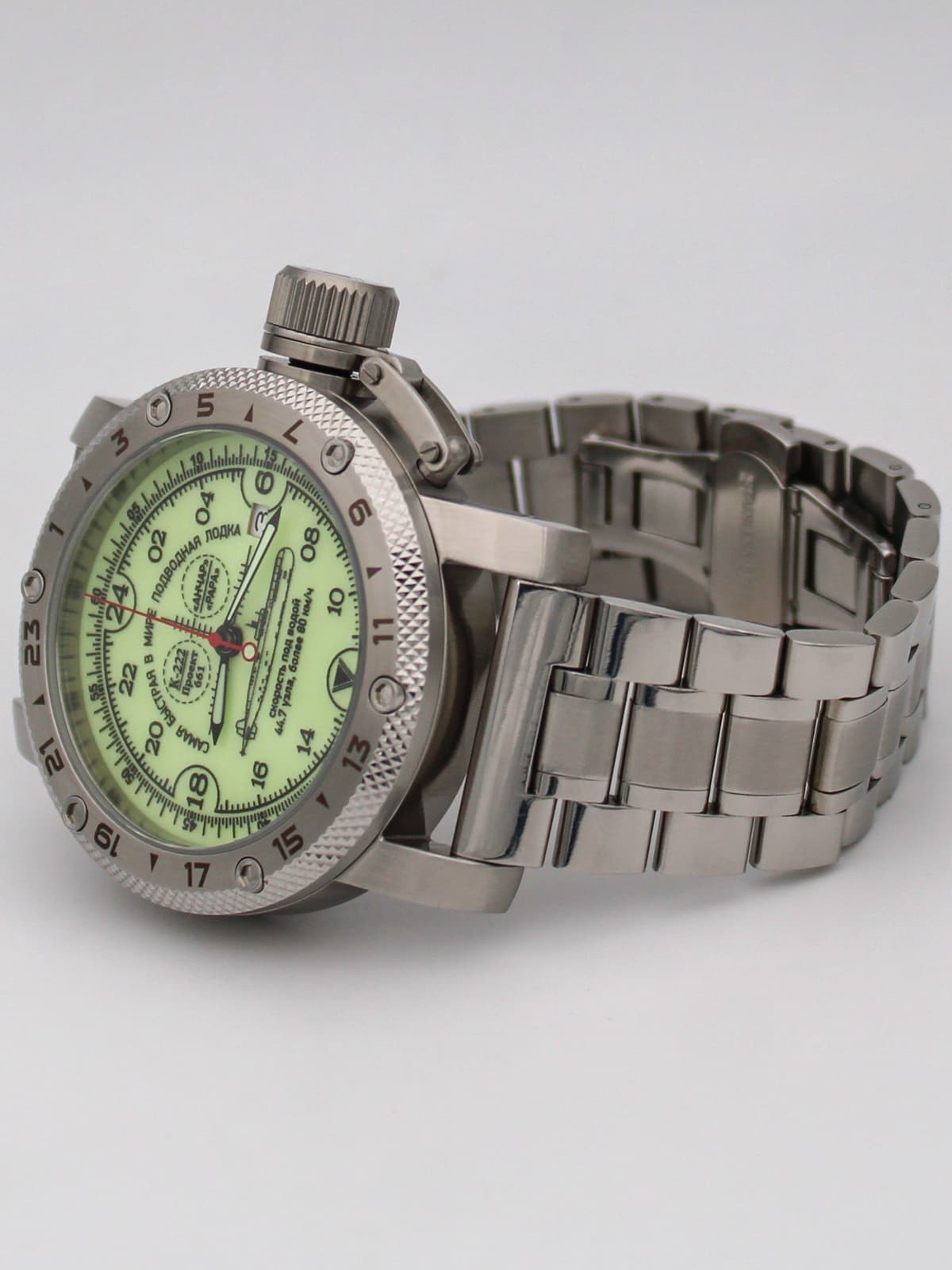 Часы К-222 / Анчар (Papa) кварцевые (Ronda 515.24H) Q47.035.2