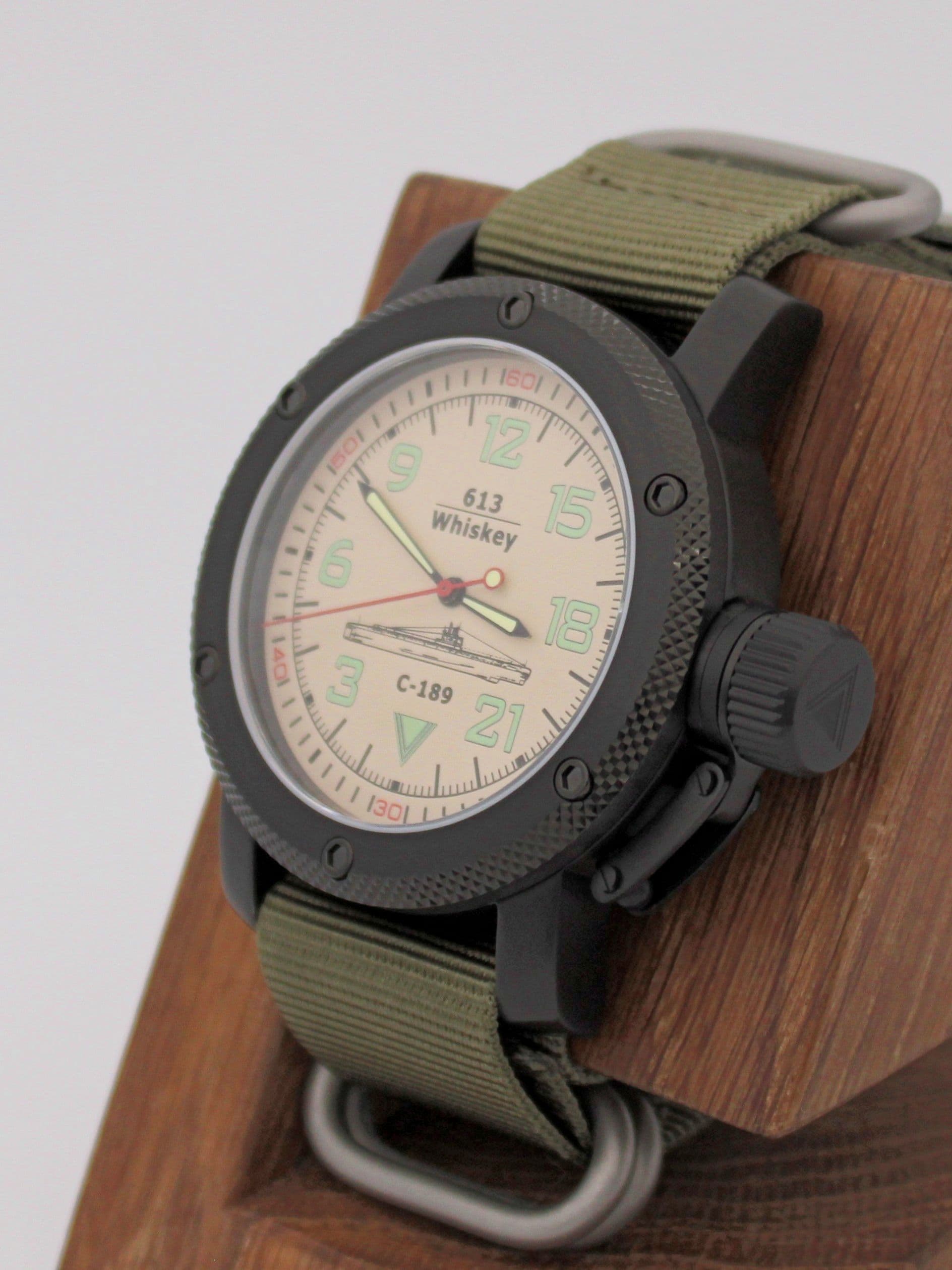 Часы С-189 (Whiskey) механические с автоподзаводом (Восток 2431) 101.102.21