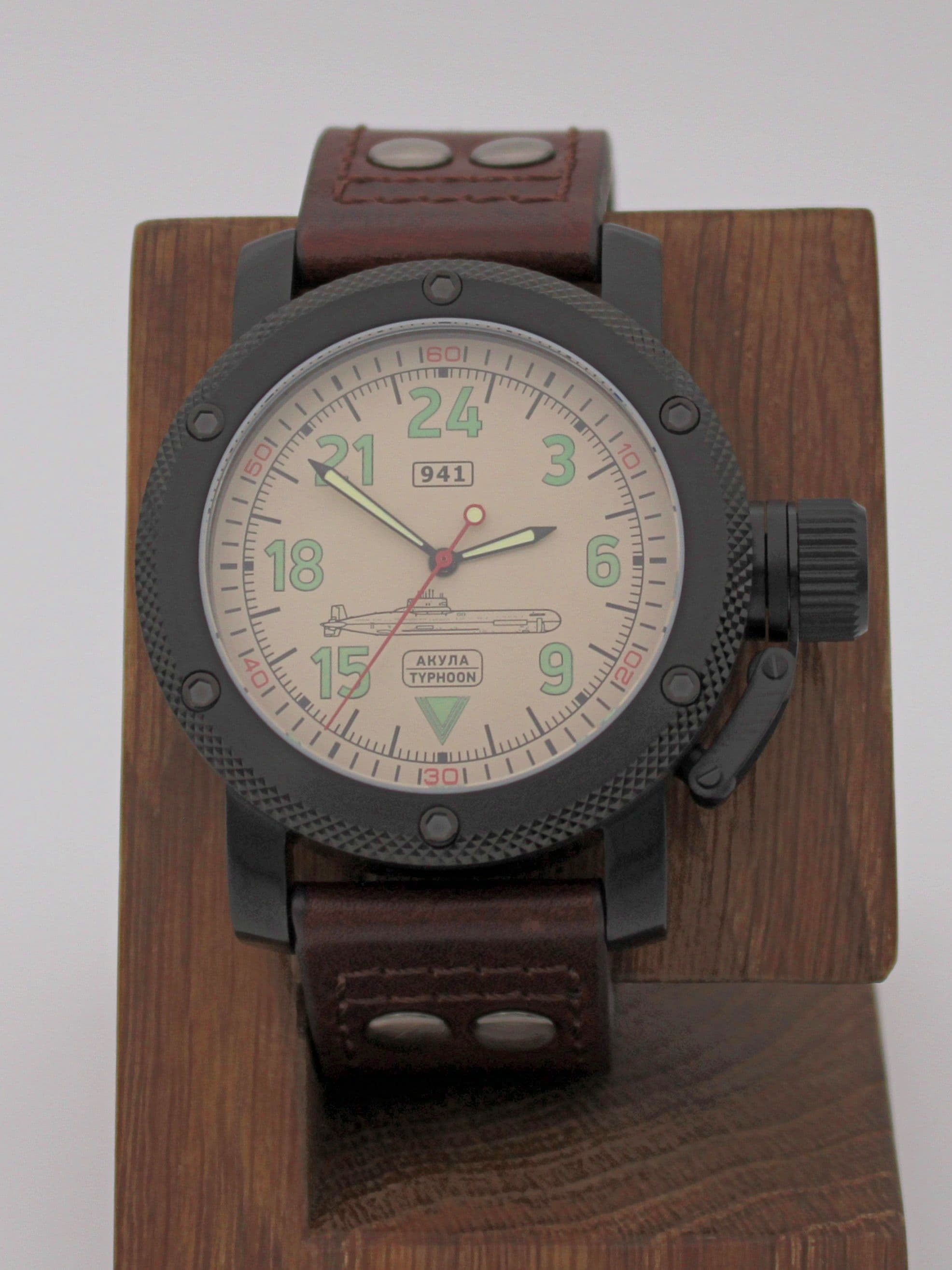 Часы 941 / Акула (Typhoon) механические с автоподзаводом (Восток 2431) 101.052.02