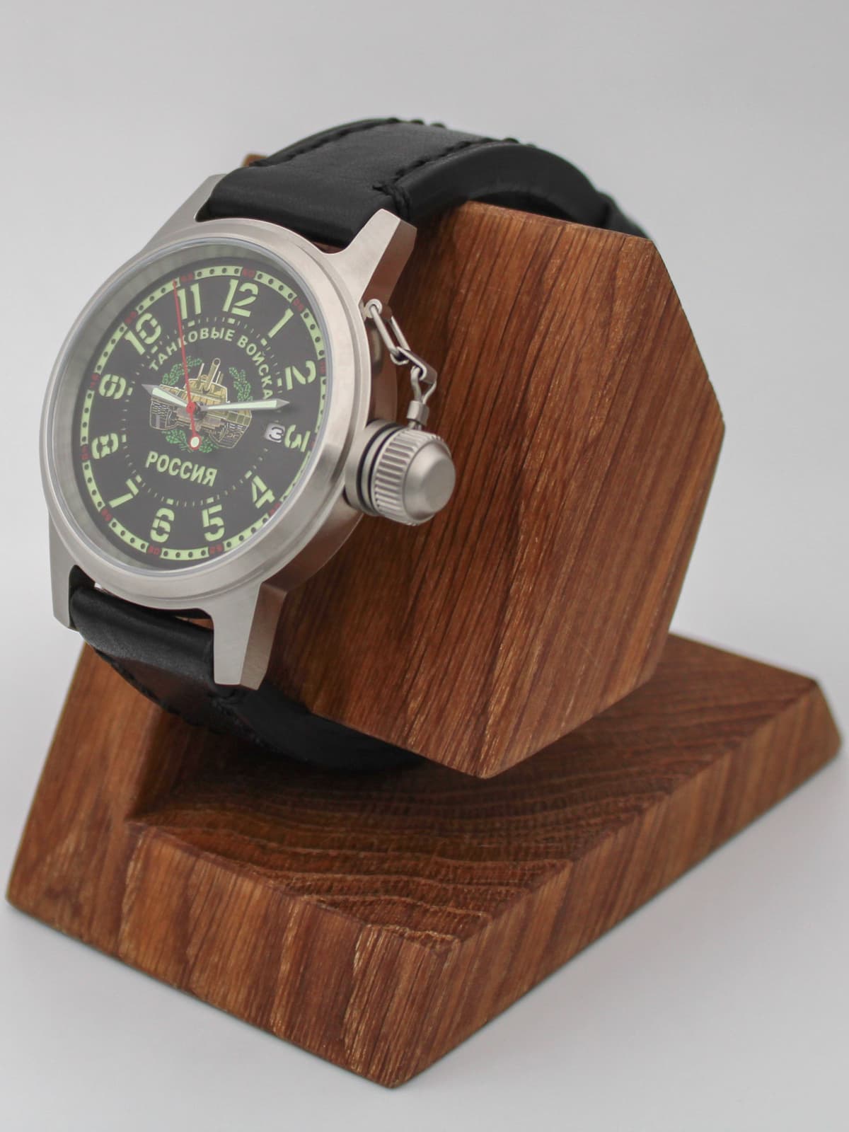 Часы Танковые войска механические с автоподзаводом (Seiko NH35A) 45.209.01