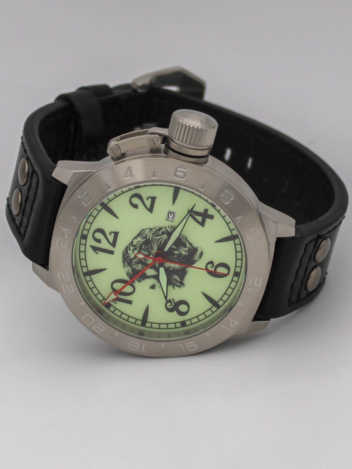 Часы Тигр механические с автоподзаводом (Seiko NH34A) 52.315.01