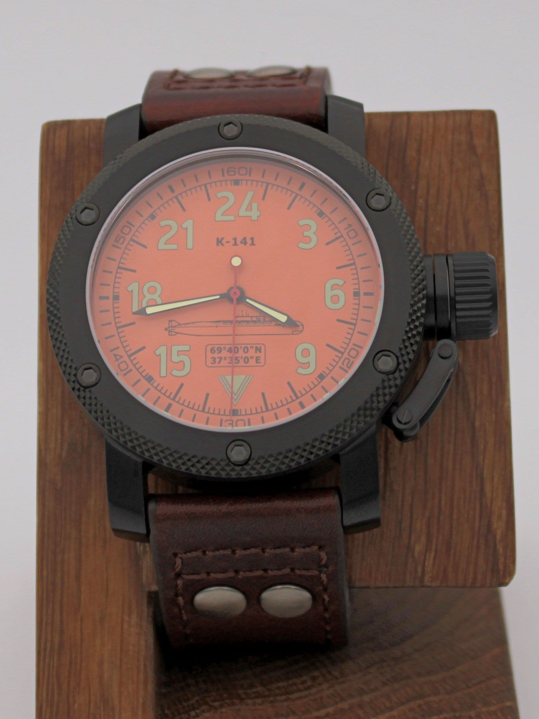 Часы К-141 / Курск (Oscar-II) механические (Ракета 2623) 103.088.02