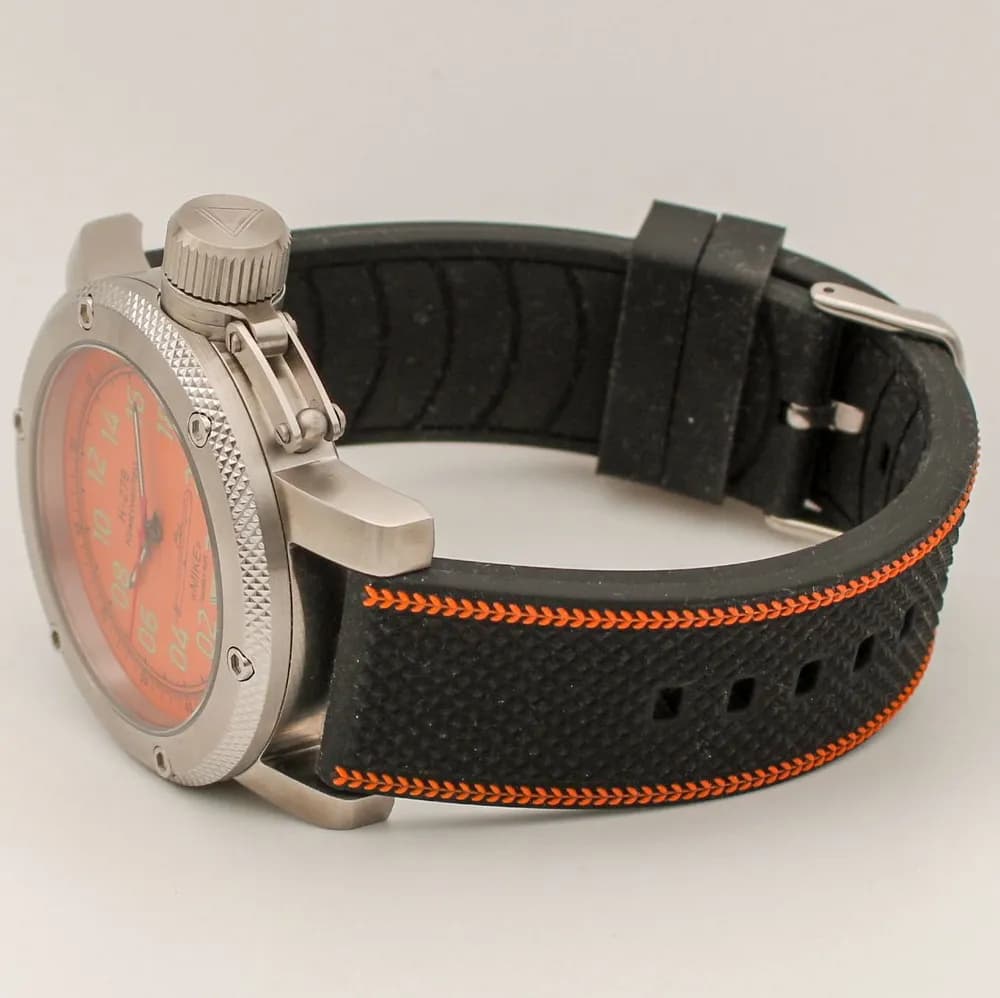 Часы К-278 / Комсомолец (Mike) механические 043.17механизм Ракета 2623 