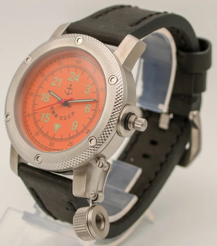 Часы ВМФ СССР механические 013.01 механизм Ракета 2623