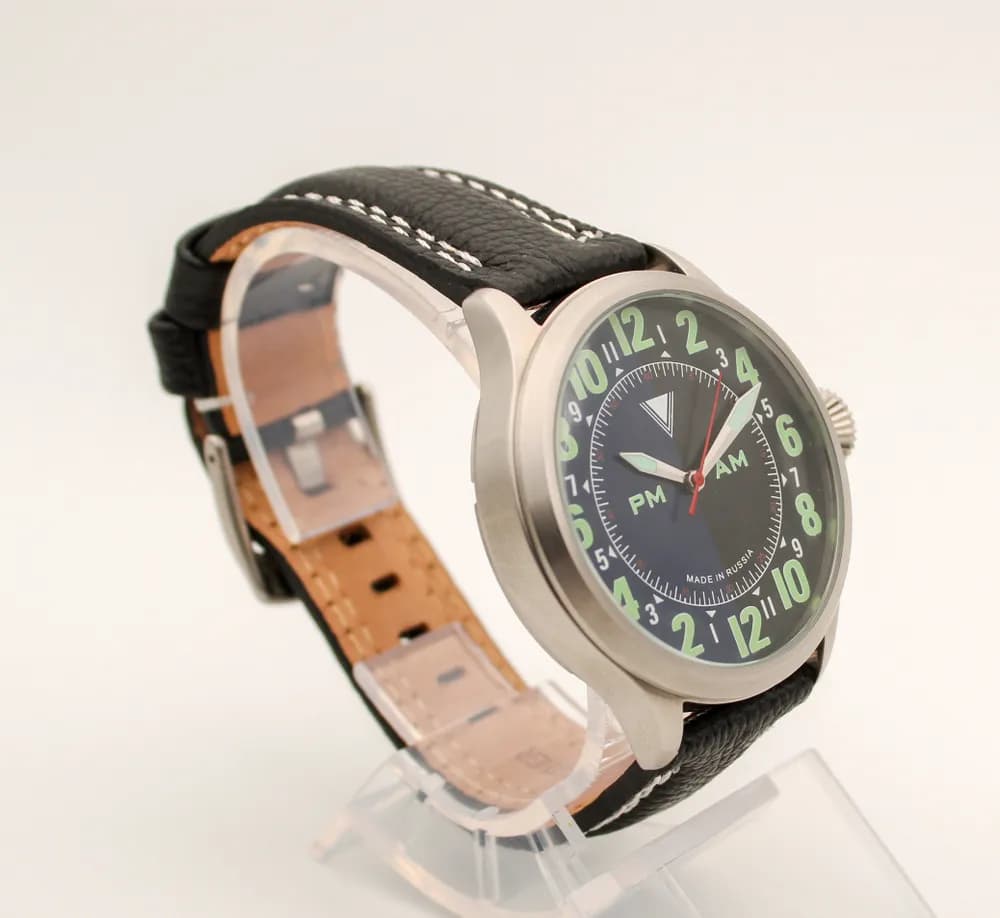 Часы PM / AM  11.233.011 механические, механизм Восток 2423