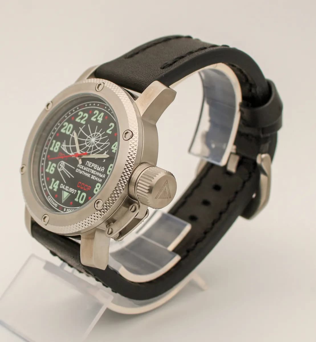 Часы наручные  "Простейший Спутник-1", механические  125.01 ,  механизм Ракета 2623 Н