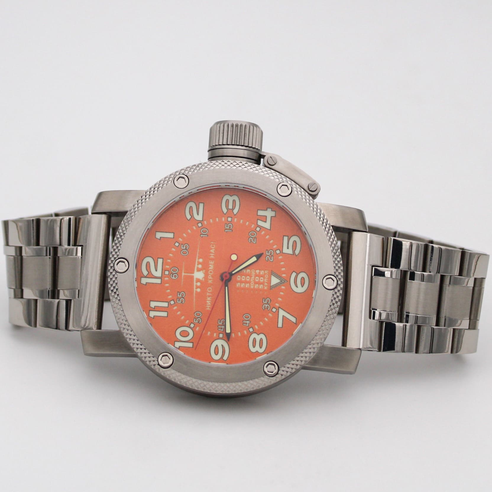 Часы ВДВ ИЛ-76 механические (сапфировое стекло)  механизм Ракета 2609