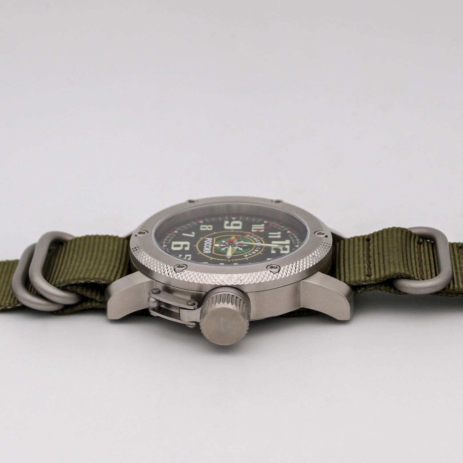 Часы ВОЙСКА СВЯЗИ РОССИИ, механизм Восток 2415.01