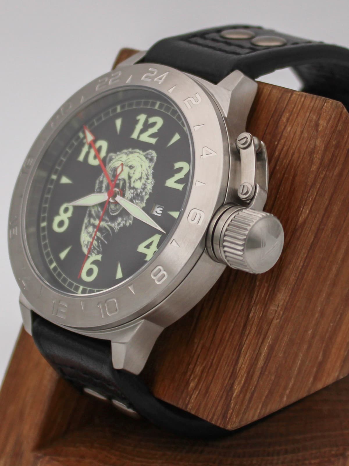 Часы Медведь механические с автоподзаводом (Seiko NH34A) 52.318.01