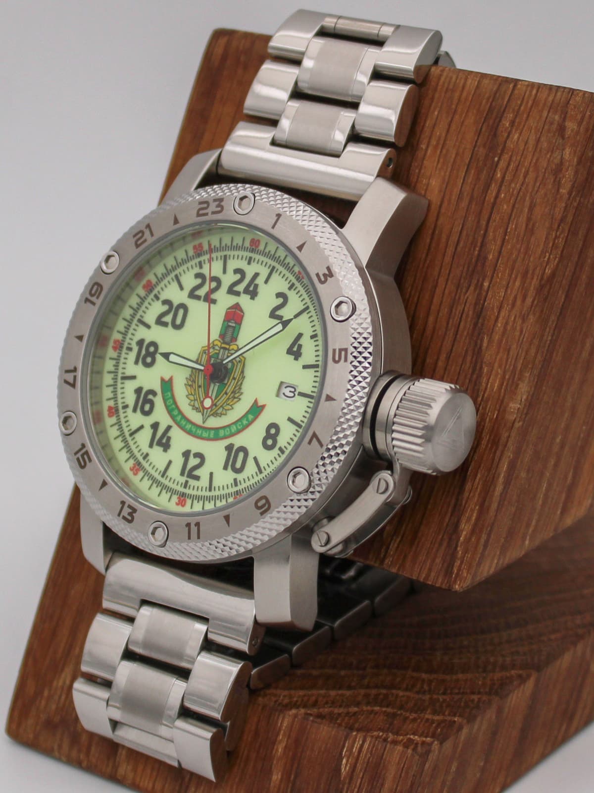 Часы Погранвойска кварцевые (Ronda 515.24H) Q47.173.2