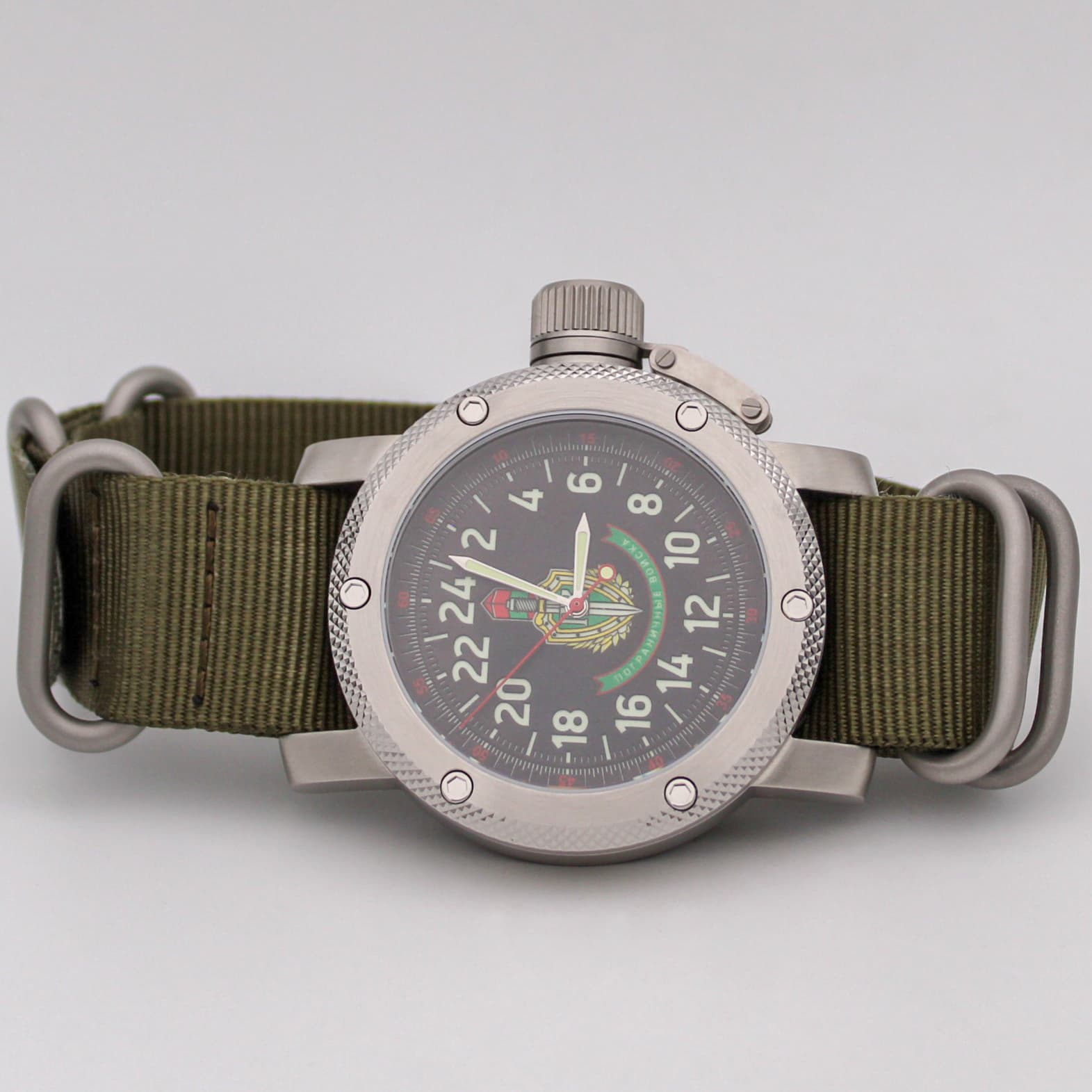 Часы Пограничные войска, механизм Восток 2431.01