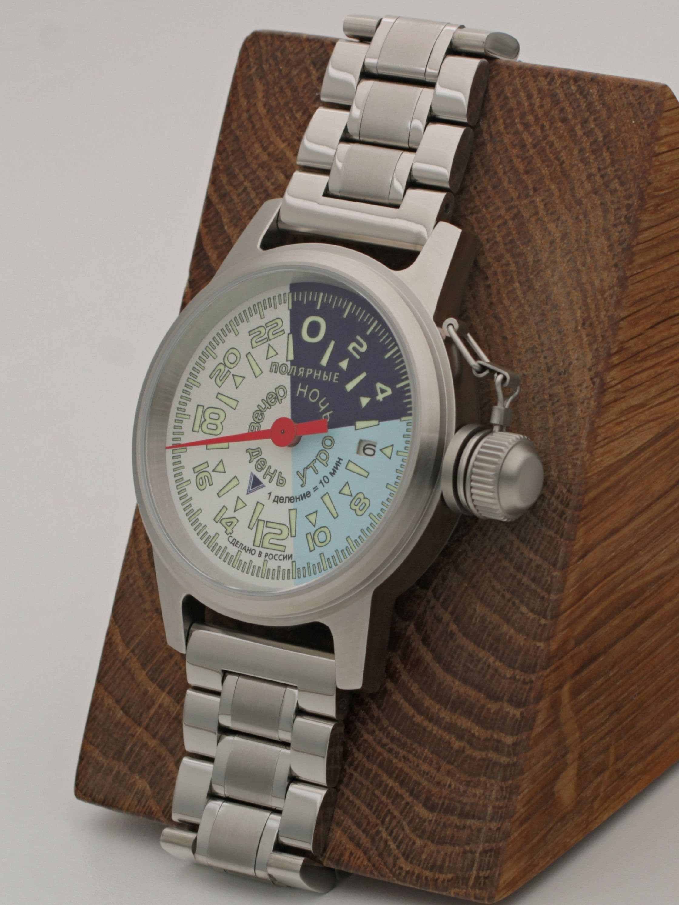 Часы "Утро/День/Вечер/Ночь" однострелочные механические с автоподзаводом (Seiko NH34A) 45.203.2