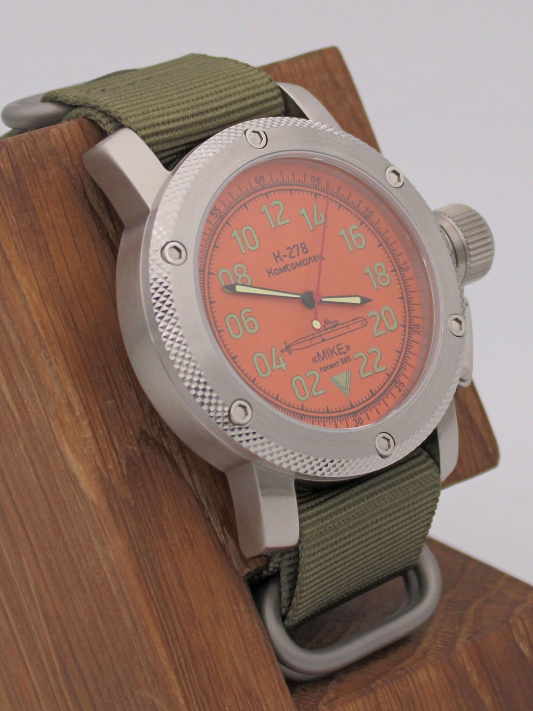 Часы К-278 / Комсомолец (Mike) механические с автоподзаводом (Восток 2431) 01.043.21