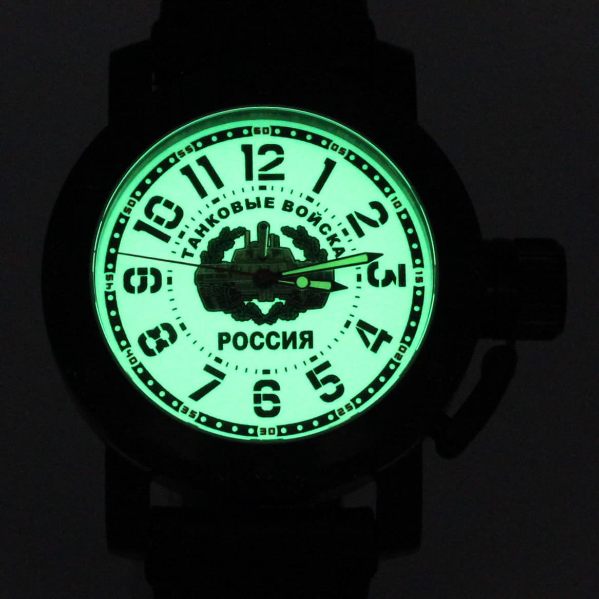 Часы Танковые войска РОССИЯ, механизм Восток 2415.01
