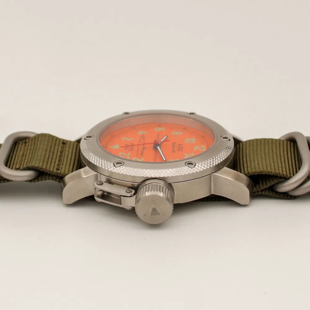 Часы К-222 / Анчар (Papa) механические с автоподзаводом (сапфировое стекло) 1033.21 механизм Восток 2431