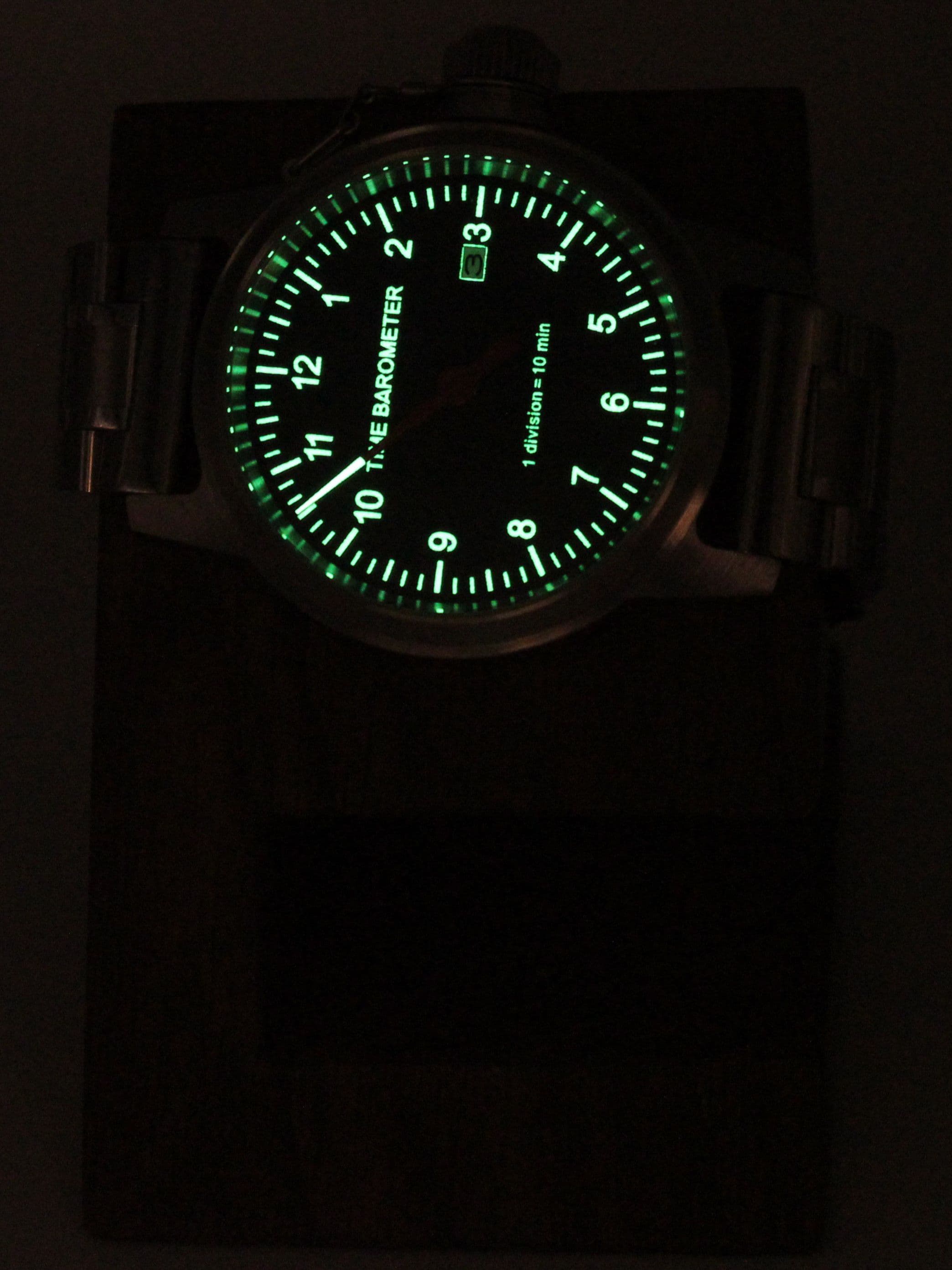 Часы Time Barometer однострелочные механические с автоподзаводом (Seiko NH35A) 45.177.2