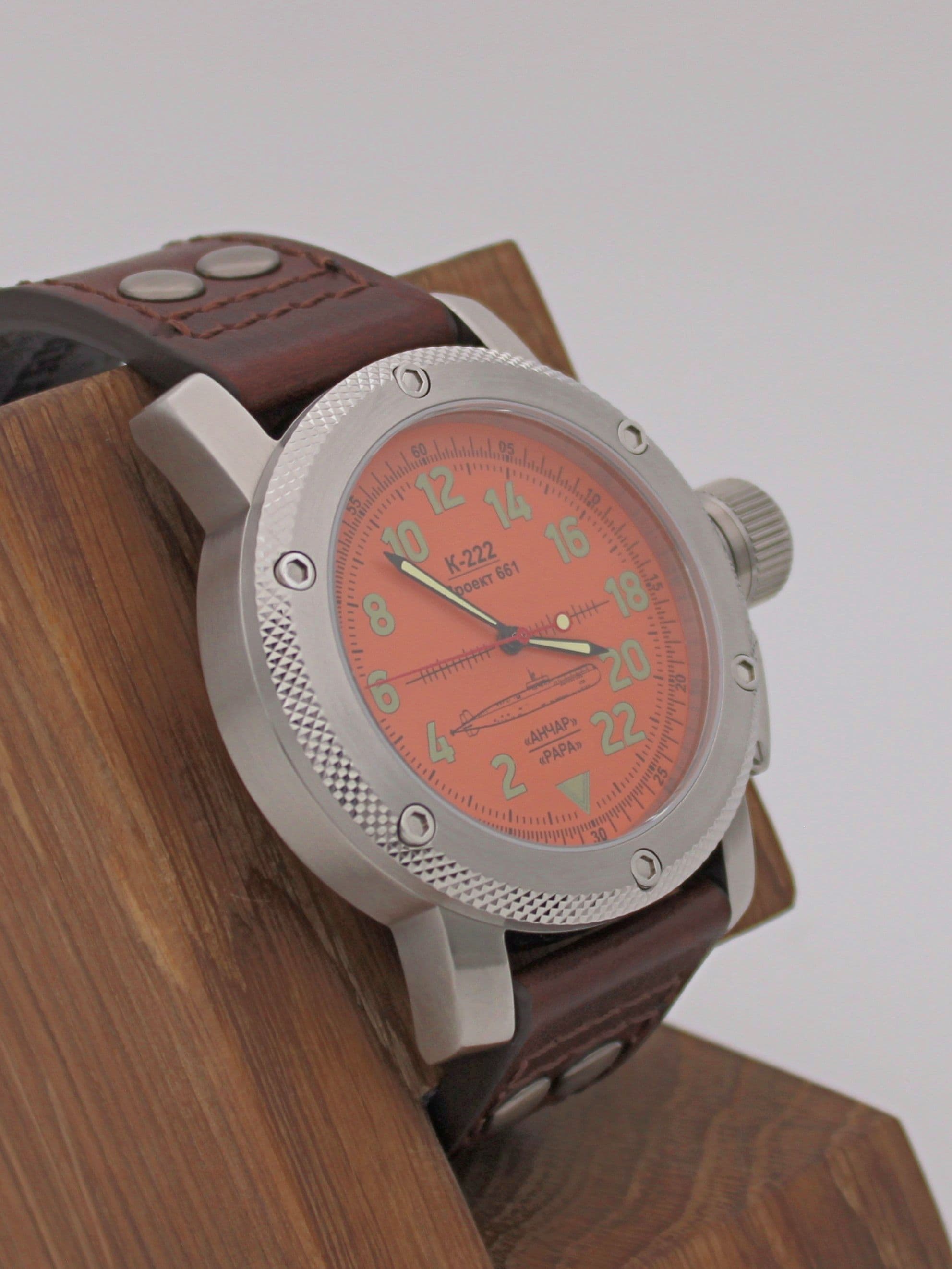 Часы К-222 / Анчар (Papa) механические с автоподзаводом (Восток 2431) 01.033.02